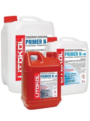 Litokol Primer N-M / Литокол грунтовка акриловая универсальная