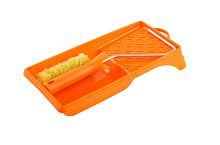 АКОР набор малярный для фасадных работ 2 в 1 мини-валик + ванночка