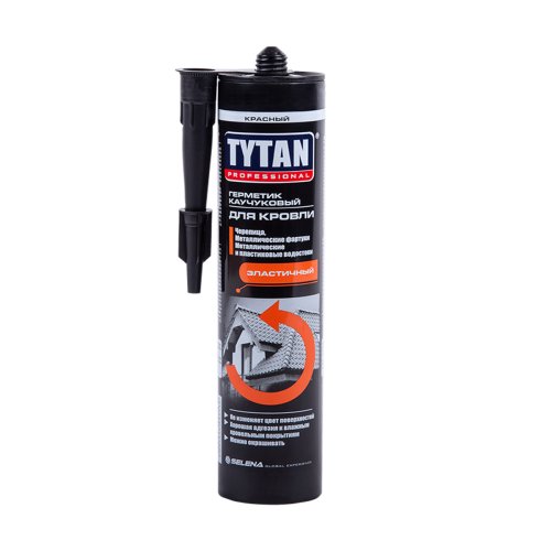 Tytan Professional / Титан постоянно элластичный герметик каучуковый для кровли