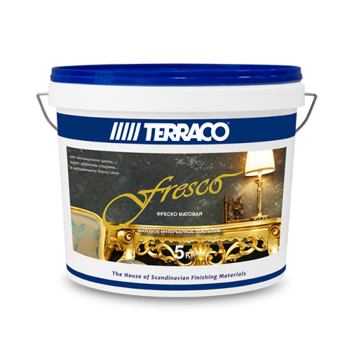 Terraco Fresco Mat / Террако Фреско лессирующий состав для декоративной штукатурки