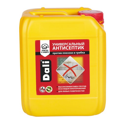 Dali / Дали антисептик универсальный против плесени и грибка бесцветный фото 4
