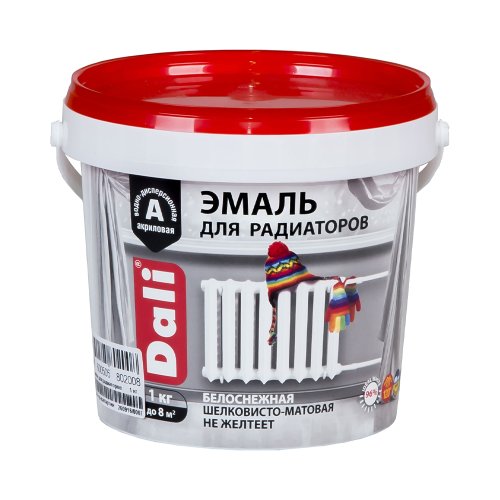 Dali / Дали Эмаль для радиаторов акриловая антикоррозионная