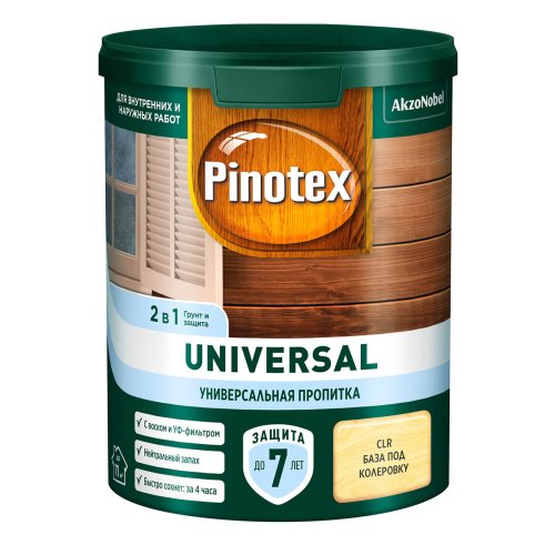 Pinotex Universal пропитка 2 в 1 фото 2