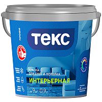 Текс Профи для Интерьеров супербелая краска для стен и потолков