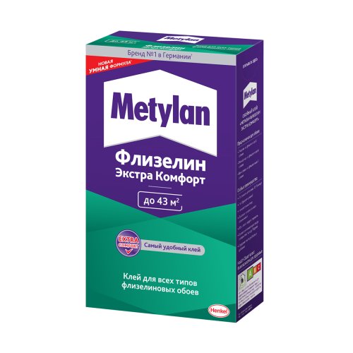 Клей для обоев Metylan Флизелин Экстра Комфорт