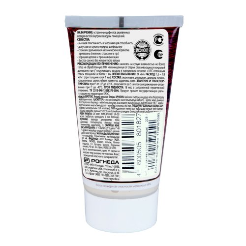 Eurotex / Евротекс Шпатлевка для дерева для наружных и внутренних работ акриловая фото 3