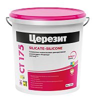 Ceresit CT 175 / Церезит СТ 175 силикатно силиконовая штукатурка короед 2 мм