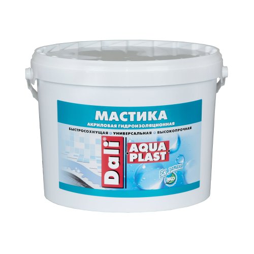 Dali мастика Aquaplast / Дали Аквапласт гидроизоляционная универсальная акриловая