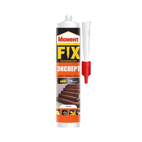 Клей монтажный Момент Fix Эксперт белый