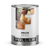 Эмаль для пола Poller, алкидно-уретановая, глянцевая