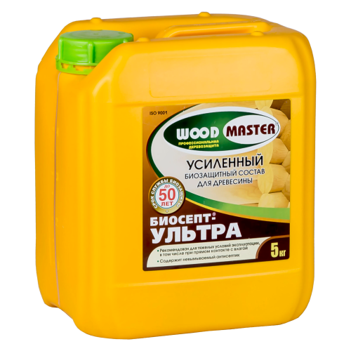Woodmaster / Вудмастер Биосепт-Ультра состав для древесины трудновымываемый фото 2