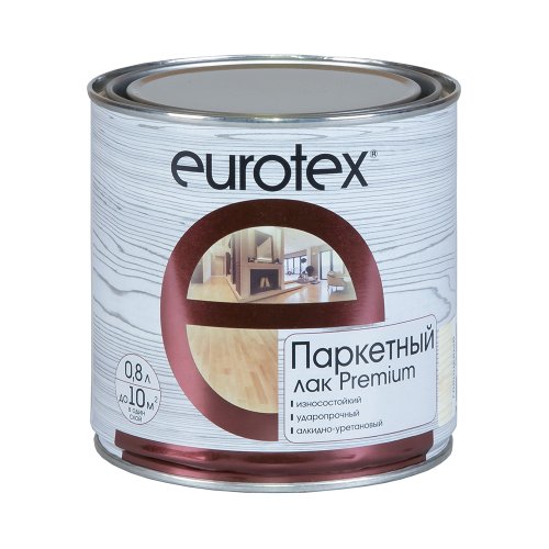 Eurotex Premium / Eвротекс Премиум лак паркетный алкидно-уретановый глянцевый