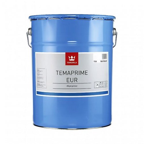 Tikkurila Temaprime EUR / Тиккурила Темапрайм ЕУР быстровысыхающая, однокомпонентная алкидная