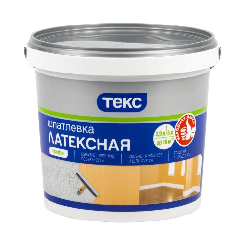 Текс Профи шпатлевка латексная