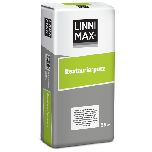 LINNIMAX RESTAURIERPUTZ / ЛИННИМАКС РЕСТАВРИРПУТЦ штукатурка реставрационная известковая фото 4