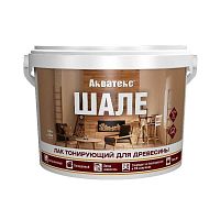 АКВАТЕКС ШАЛЕ лак тонирующий акриловый для древесины