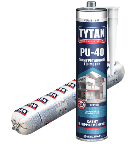 TYTAN PROFESSIONAL PU 40 / ТИТАН ПРОФЕШИОНАЛ PU 40 герметик полиуретановый фото 2