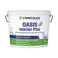 Краска для стен и потолков влагостойкая, глубокоматовая FINNCOLOR OASIS INTERIOR PLUS
