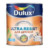 Матовая краска для стен и потолков Dulux Ultra Resist | Дюлакс Ультра Резист для Детской