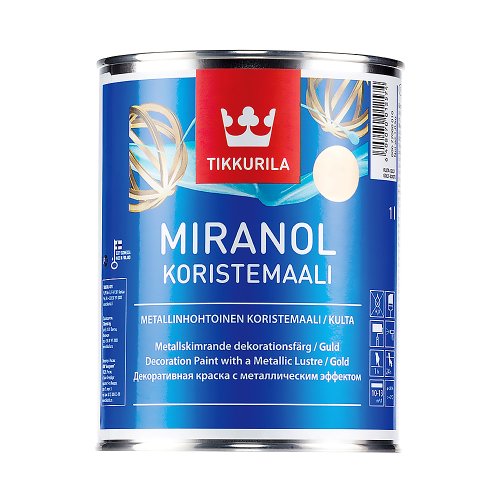 Tikkurila Miranol Koristemaali / Тиккурила Миранол декоративная краска металлик
