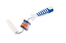 АКОР ПРОФИ мини-валик в сборе для работ с лаками шерсть 2-х компонентные ручки