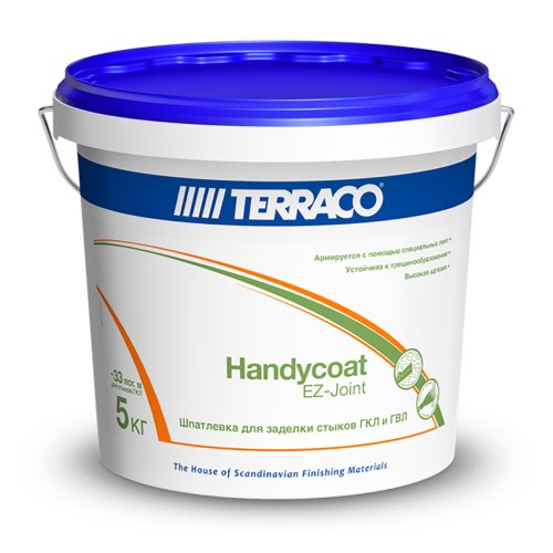 TERRACO HANDYCOAT EZ-JOINT / ТЕРРАКО ХАНДКОАТ ИЗ-ДЖОИНТ шпатлевка финишная для швов гипсокартона