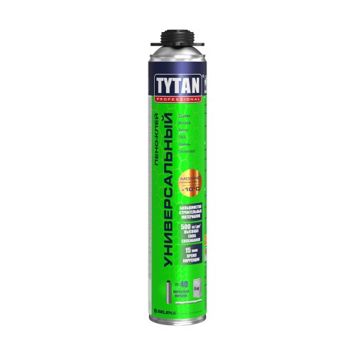 Пено-клей профессиональный универсальный Tytan Professional 16333 всесезонный, 750 мл