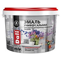 Dali / Дали Эмаль универсальная акриловая атмосферостойкая глянцевая