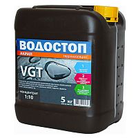VGT / ВГТ ВОДОСТОП АКРИЛ грунт концентрат влагоизолятор