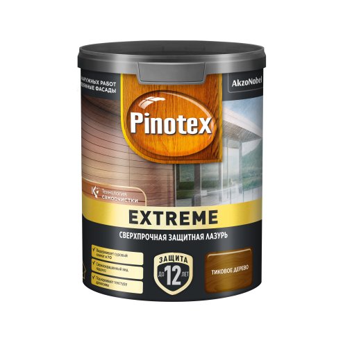 PINOTEX EXTREME / ПИНОТЕКС ЭКСТРИМ лазурь для дерева сверхпрочная на гибридной основе фото 8