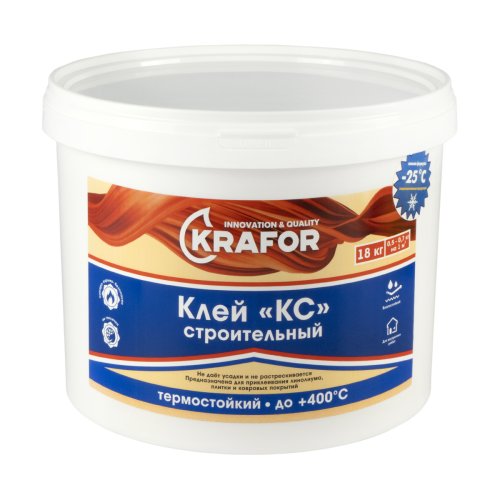 Клей КС Krafor строительный универсальный, для внутренних работ
