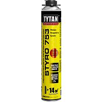 TYTAN PROFESSIONAL STYRO 753 / ТИТАН ПРОФЕШИОНАЛ СТИРО 753 пено-клей пистолетный для теплоизоляции