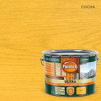 PINOTEX ULTRA лазурь защитная влагостойкая для защиты древесины до 10 лет сосна (9л) new