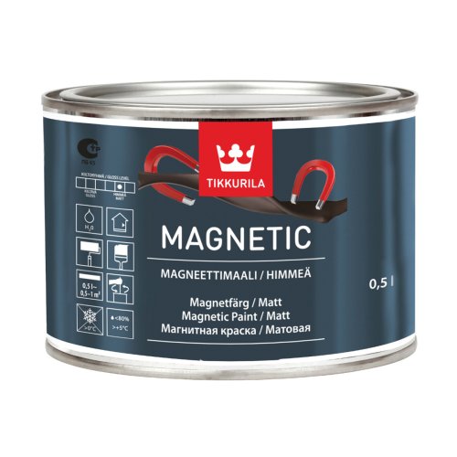 Tikkurila Magnetic / Тиккурила Магнетик краска для придания поверхности магнитного эффекта