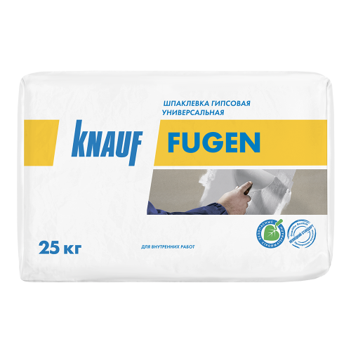 KNAUF FUGEN / КНАУФ ФУГЕН шпаклевка гипсовая универсальная для внутренних работ фото 2