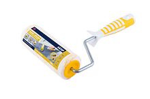 АКОР ПРОФИ валик в сборе для работ с эмалями 2-х компонентная ручка полиамид желтая нить