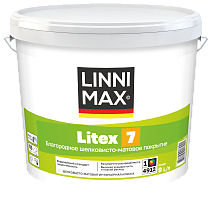 LINNIMAX LITEX 7 / ЛИННИМАКС ЛИТЕКС 7 краска для стен и фактурных обоев водно-дисперсионная