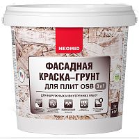 Neomid / Неомид фасадная краска грунт для OSB плит с биозащитой
