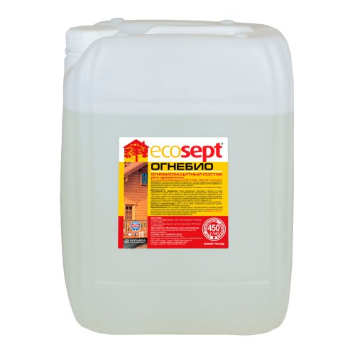 Ecosept ОгнеБио Огнебиозащитный состав для дерева II группа