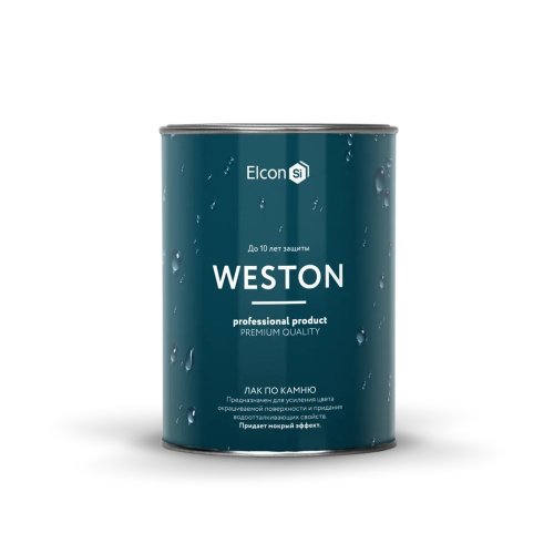 Лак по камню и кирпичу Elcon Weston, 0,9 л