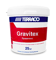 Terraco Gravitex Standart / Террако Гравитекс Стандарт декоративная штукатурка "шагрень"