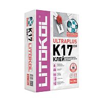 Клей для плитки и керамогранита Litokol K17, 25 кг