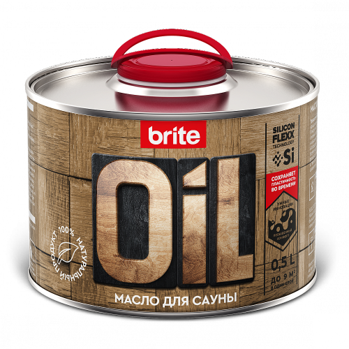 BRITE FLEXX / Брайт Флекс масло для саун натуральное, термостойкое