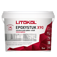 Litokol Epoxystuk X90 / Литокол состав двухкомпонентный кислотостойкий, эпоксидный