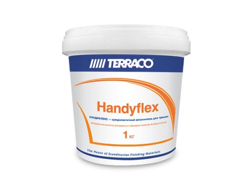 Terraco Handyflex / Террако Хендифлекс водонепроницаемый, эластичный состав для заделки трещин