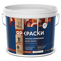 ЯРКРАСКИ эмаль акриловая, для пола, полуглянцевая