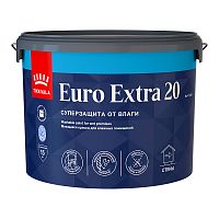 Tikkurila Euro Extra 20 / Тиккурила Евро Экстра 20 полуматовая краска для влажных помещений