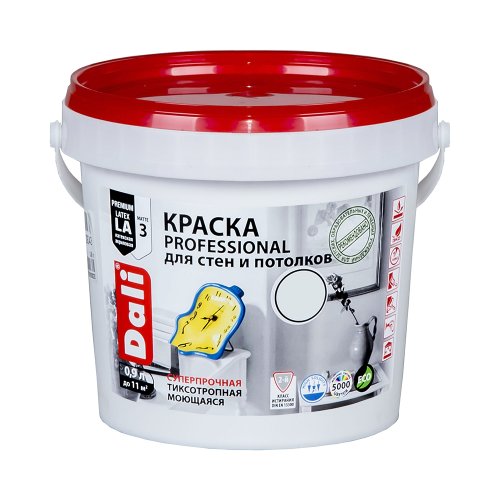 Dali Professional / Дали Профессионал краска для стен и потолков акриловая глубокоматовая