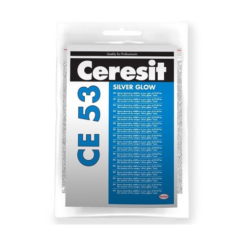 Добавка декоративная для эпоксидной затирки Ceresit CE 53, silver glow
