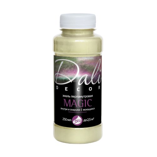 Dali-Decor Magic / Дали Декор эмаль перламутровая акриловая влагостойкая